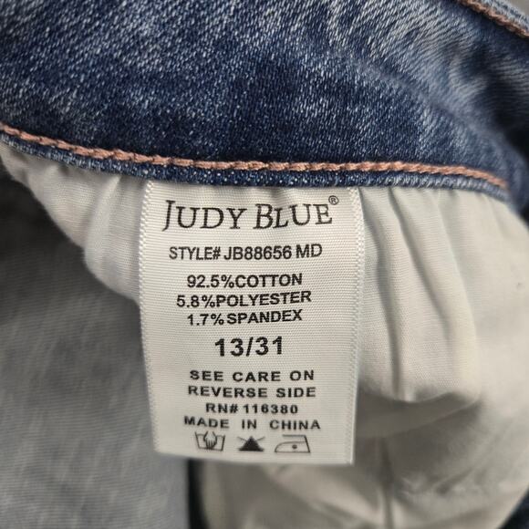 Judy Blue Straight Fit Jeans Size 13/31 - Picture 4 of 5